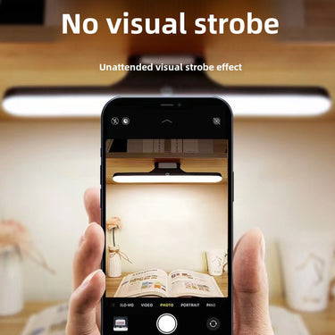 Magnetic USB LED Desk Lamp – Rechargeable, Eye-Care Study Light